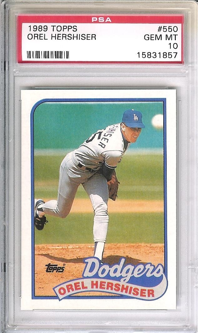 1988 topps orel outlet hershiser